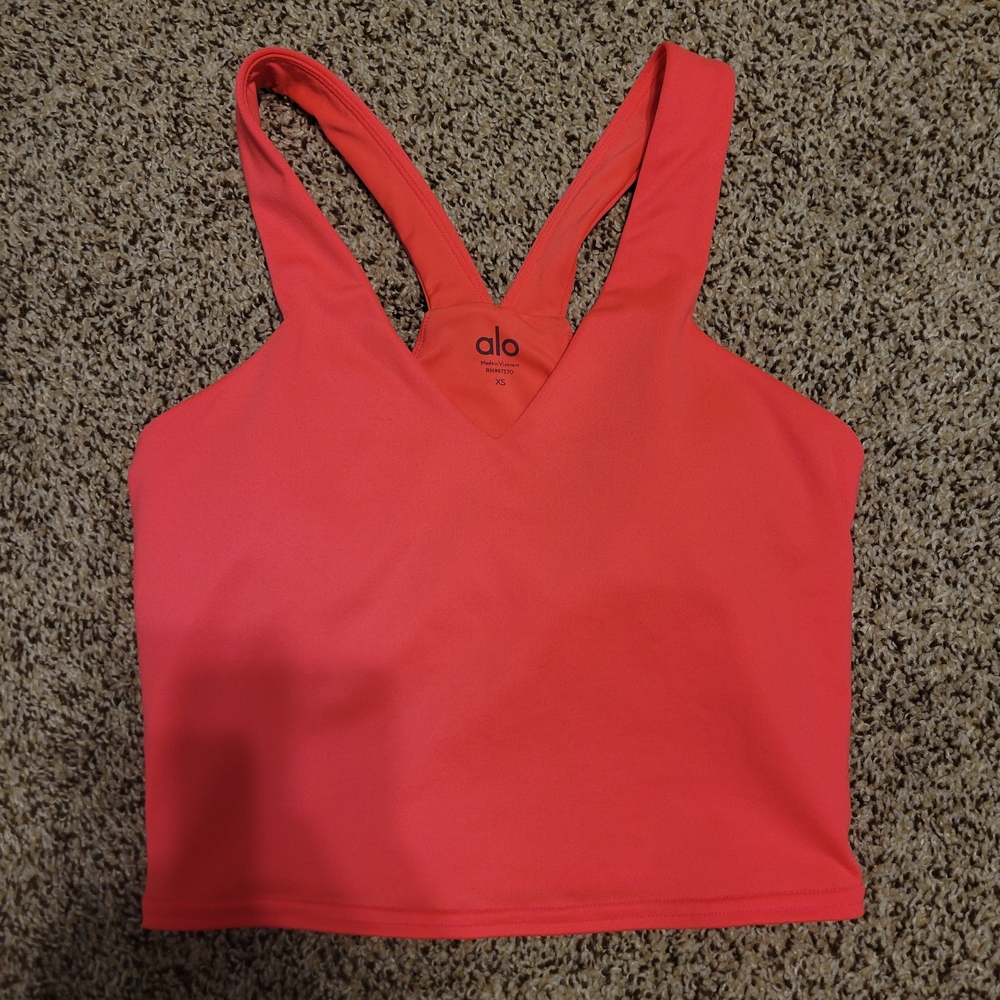 Alo Pink Sports Bra